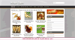 Desktop Screenshot of nhansam.com